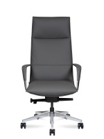 Изображение кресло norden parker серая экокожа